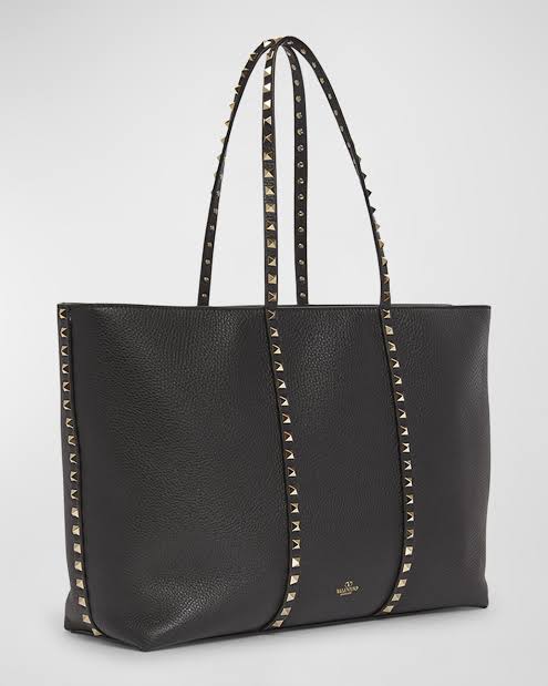 Valentino Garavani Rockstud Shopping Tote Bag - Black sz. One Size