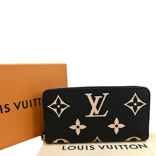 Louis Vuitton On the Go Zippy Long Wallet - Black sz. One Size